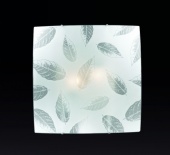 Потолочный светильник E27 60W никель/белый