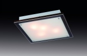 Настенно-потолочный светильник E27 4*60W деревовенге/хром