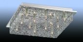 Потолочныйый светильник G9 12*25W хром/алюминий/хрyстальный декор